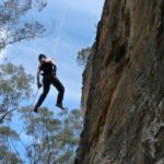 Beginners abseiling and canyoning
