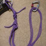 Purcell Prusik (an extendable cowstail safety line)