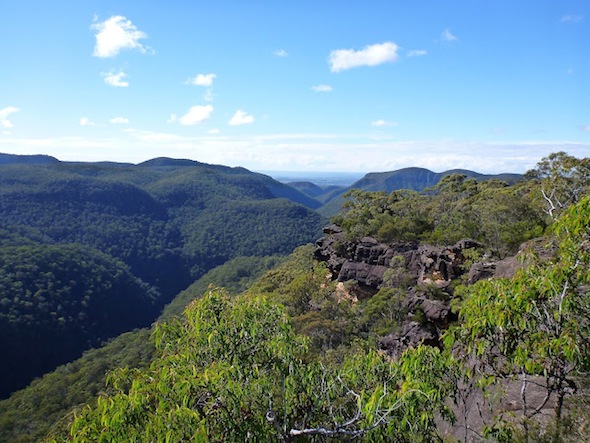 Exploring the lower Grose River and Linden Ridge - fat canyoners