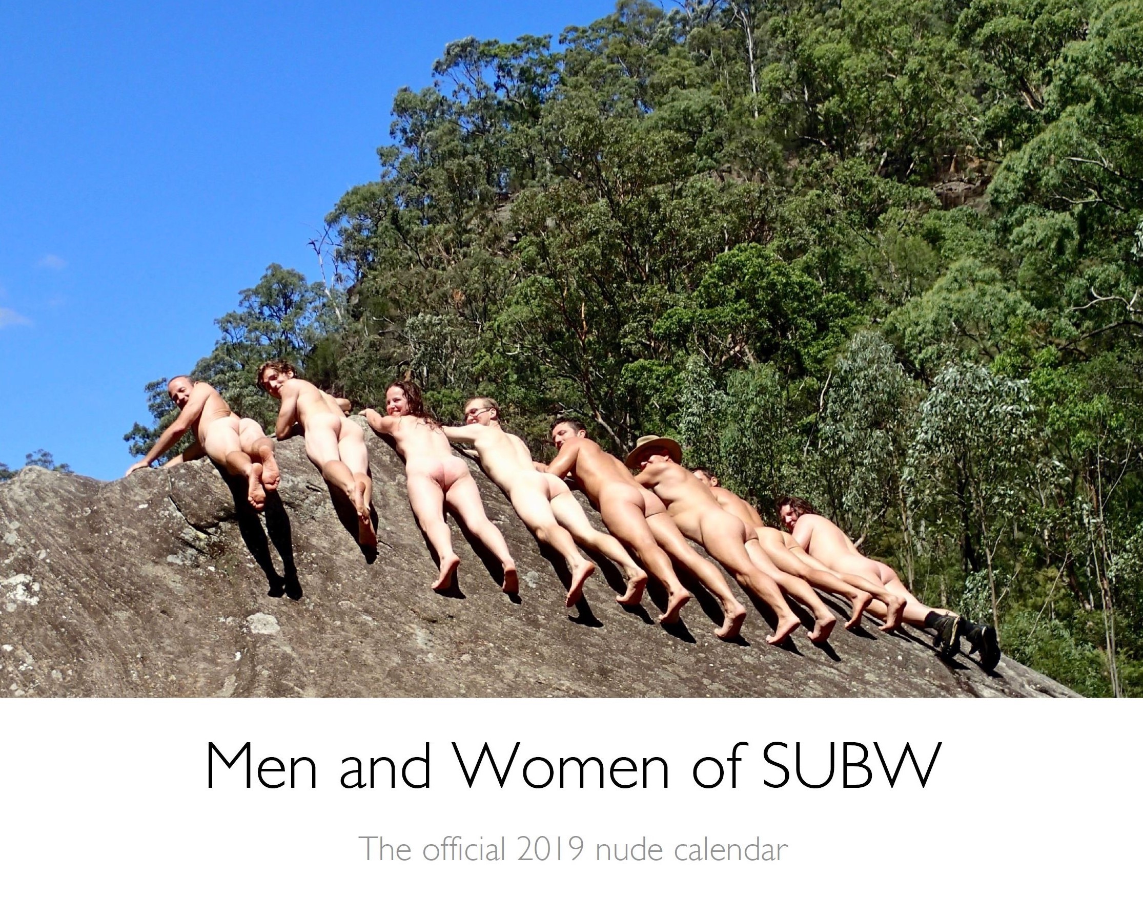 Sydney Uni Bushwalkers nude calendar returns for 2019 - fat canyoners